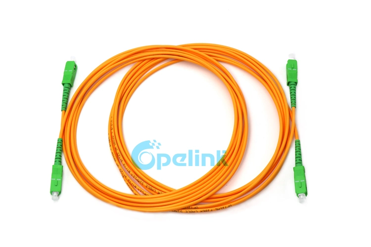 OEM Sc/APC-SC/APC Sm de fibra óptica simple puente con una alta calidad