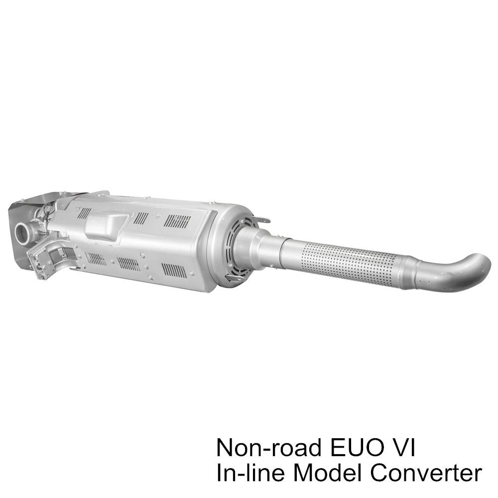 Norme de dépollution en acier inoxydable Euo Non-Road universelle VI Modèle en ligne Auto convertisseur convertisseur catalytique d'échappement Système de filtre