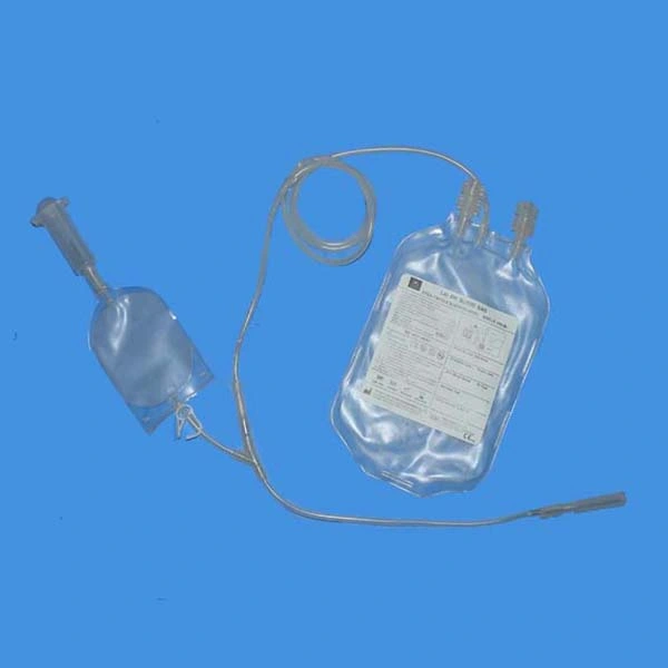 Disposable Medical Approved Cross Valve Luxury Urine Collection Drainage Bag with Slide Clamp& Air Inlet Filter Ce&ISO