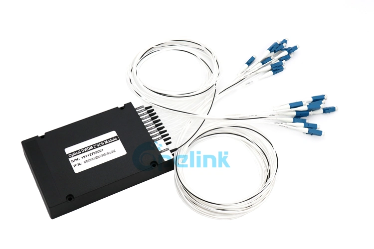 Boîtier ABS Pigtail de haute qualité Opelink/OEM LC/PC 9 canaux DWDM optique Module