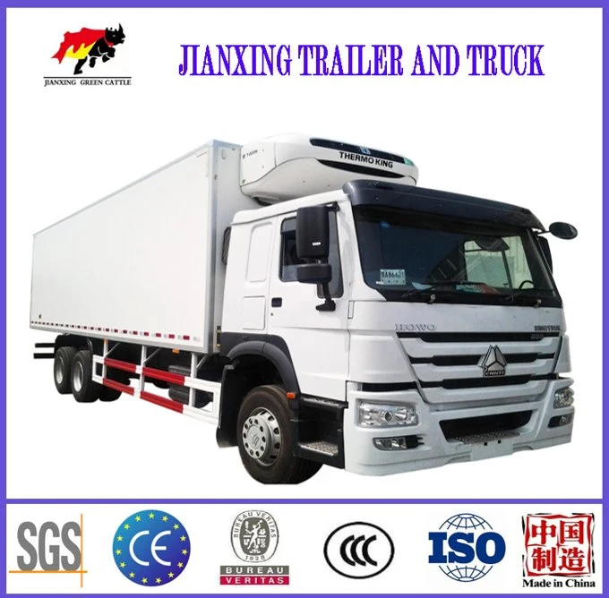 Sinotruk HOWO Trucks 6X4 Meat Transport Refrigerated Truck for Sale