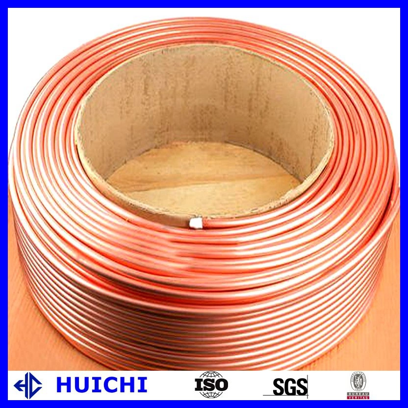 China 1 Inch Thin Wall C11000 Copper Pipe for Air Conditioning