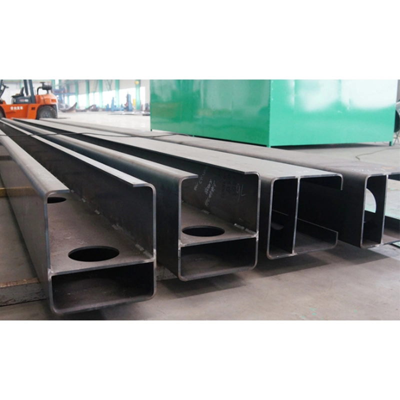 Prefabricated S235 S355 Steel Beam Welded Fabrication Building Frame Structure