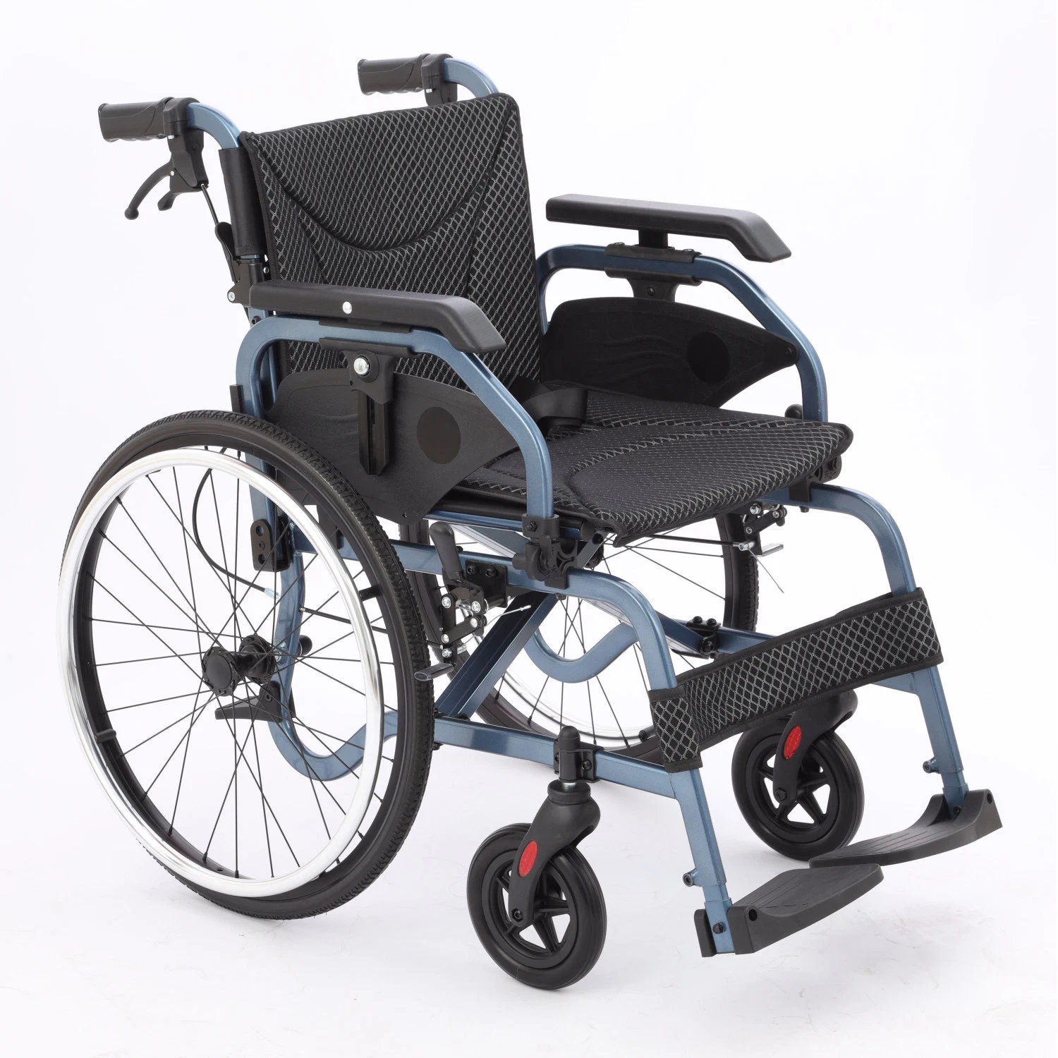 Good Quality Active Transport Chairs Ultra Lightweight Folding Wheelchair for Disabled