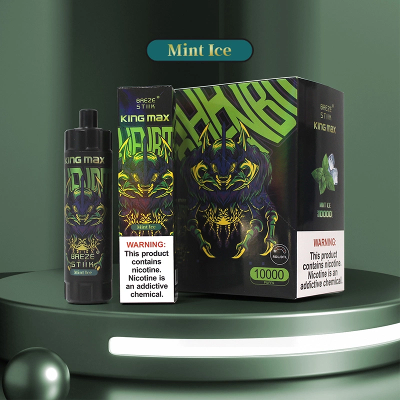 Zbood Personalizar Breze Satik Kingmax Supliss Masking Waka Punk E VAPE desechable líquido