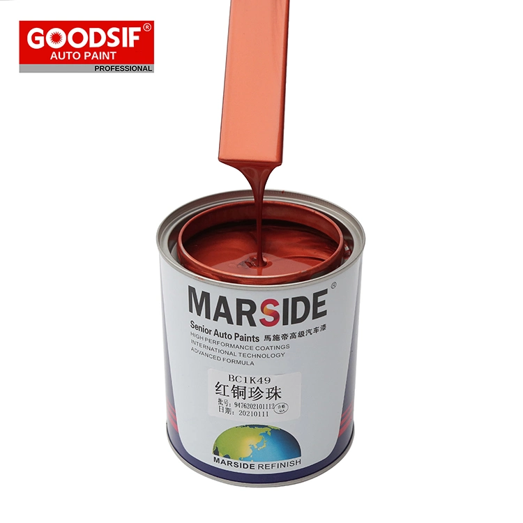 Peinture en aérosol automobile Goodsif 1K couleur unie couche de base 1K Réparation automatique de peinture vernis peinture