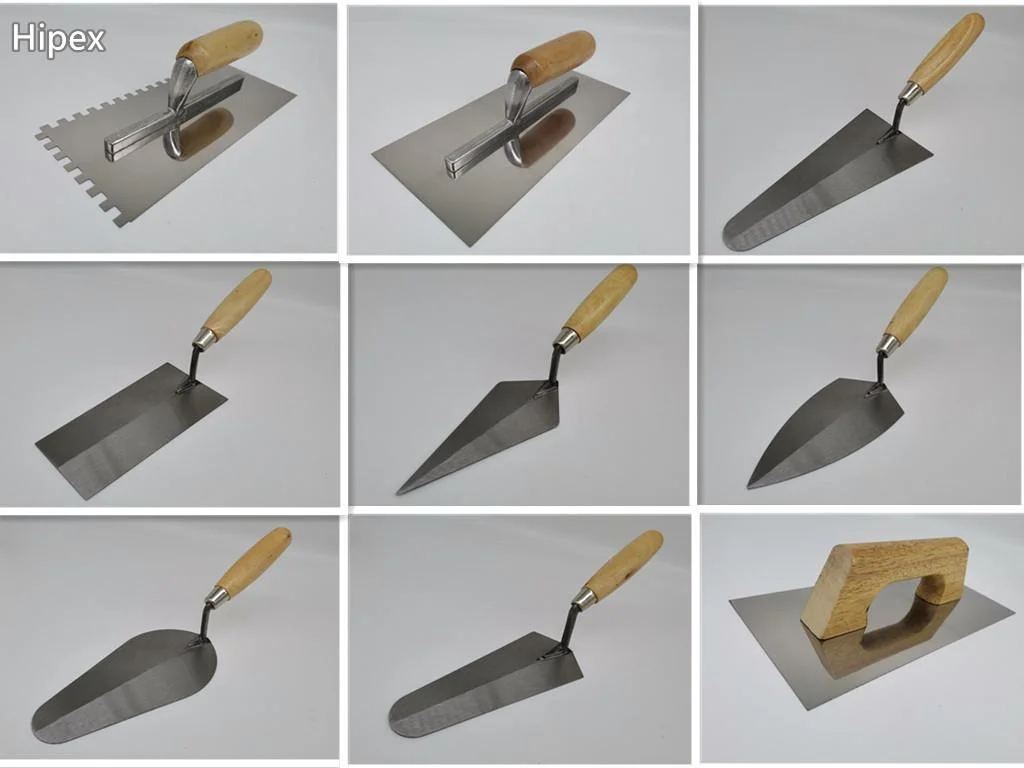 Concrete Floor Trowel and Polishing Trowel Bricklaying Trowel TPR Handle