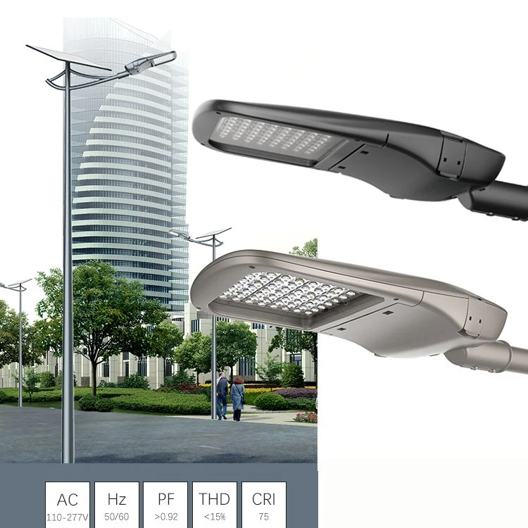 Aluminio presofundido de alta calidad para exteriores AC 85-265V LED disponible Sensor de movimiento de la carcasa 40W 45W 50W 60W 150W 200W 240W vatios LED Street Light Precio