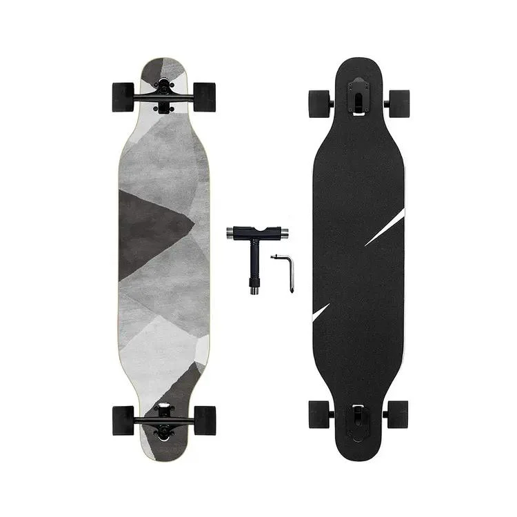 Skateboard Longboard Deck for Extreme Sports and Outdoor for Adults