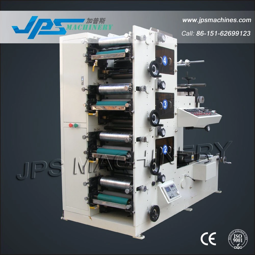 Jps320-4c Auto Label Flexo Printing Machine