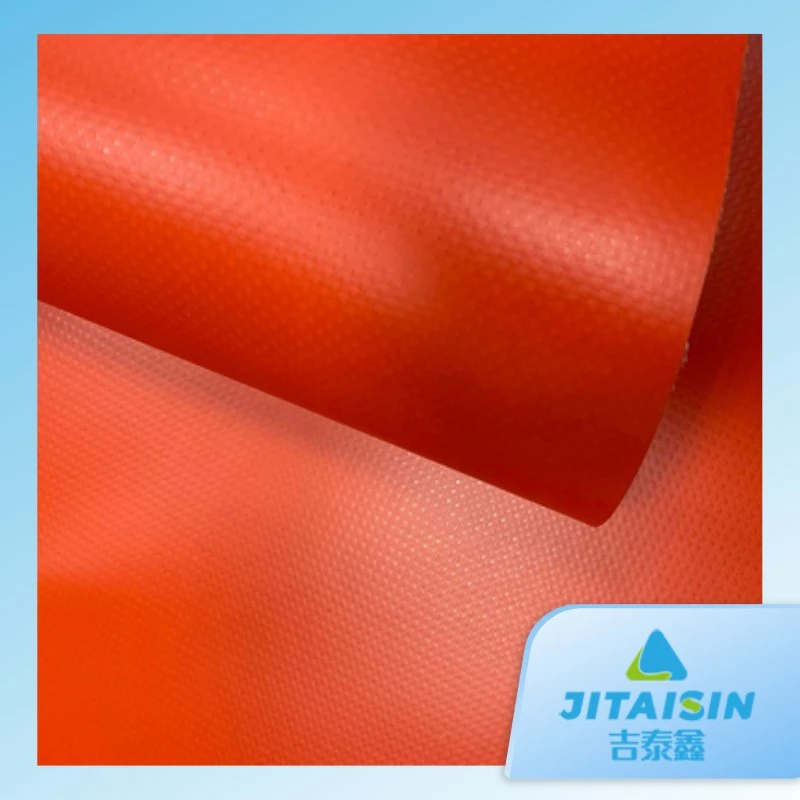 600GSM PVC Tarpaulin Woven Coated Fabric Plastic Sheet for Tent and Waterproof Cover