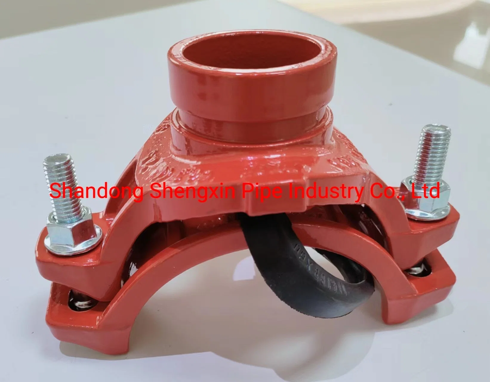 UL FM Approved Ductile Cast Iron Grooved Metal Fittings Mechanical. Tee