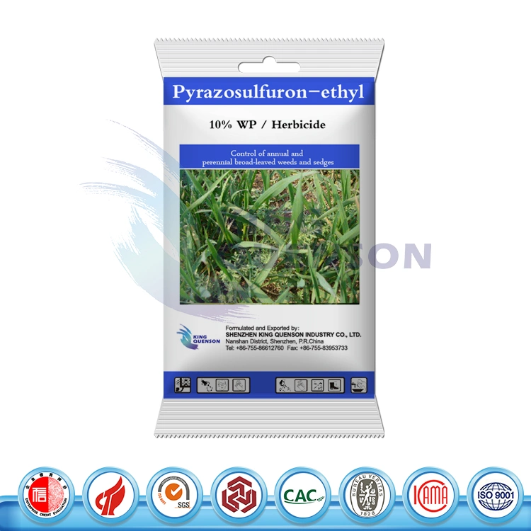 Кинг Квенсон гербицид Weedicide Pyrazosulfuron-Ethyl 98% TC (30% НД, 10% WP)