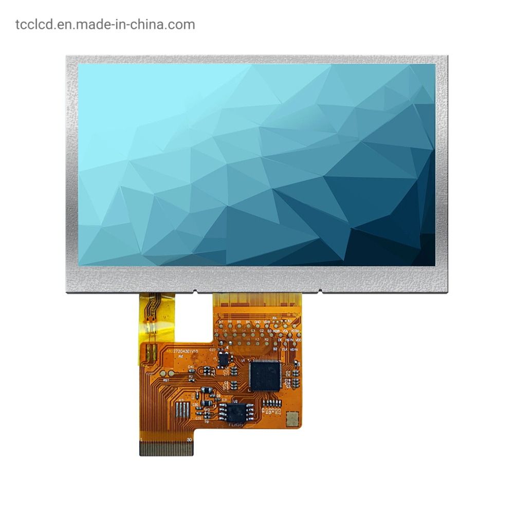 Shen Zhen 30 pinos SPI LCD Display 4.3 polegadas Nv3047 Controlador do módulo TFT 480X272