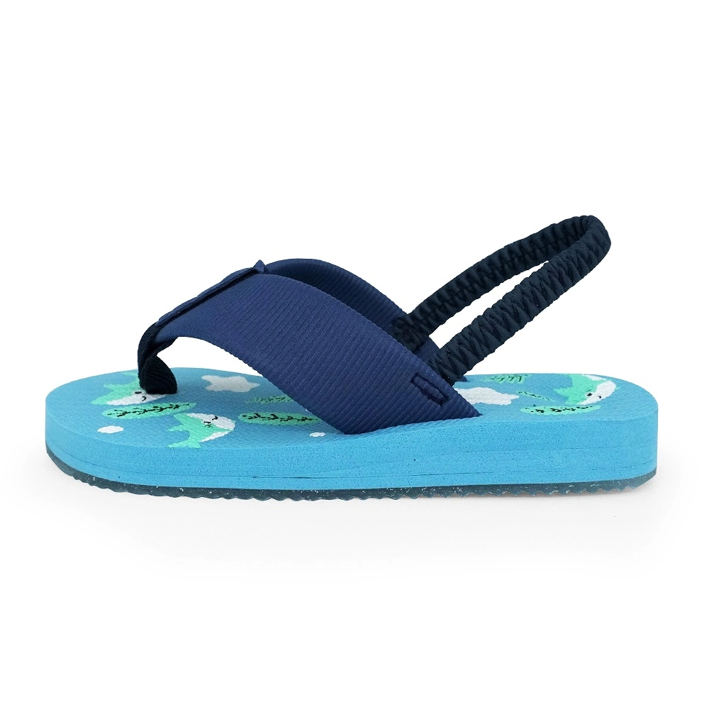 Nuevo portátil Flip-Flops para viajar a los niños para los niños Flip-Flops sandalias de playa para bebés