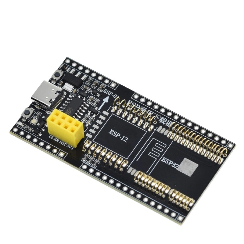 Esp8266 Esp32-Wrover placa de desarrollo de prueba de programador de zócalo Downloader para Esp-01 Esp01s Esp12 Esp32 adaptador CH340