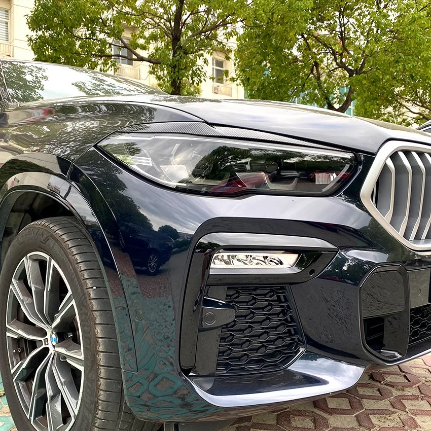 ABS Kunststoff für BMW X5 G05 X6 G06 2019+ Scheinwerfer Augenbrauen