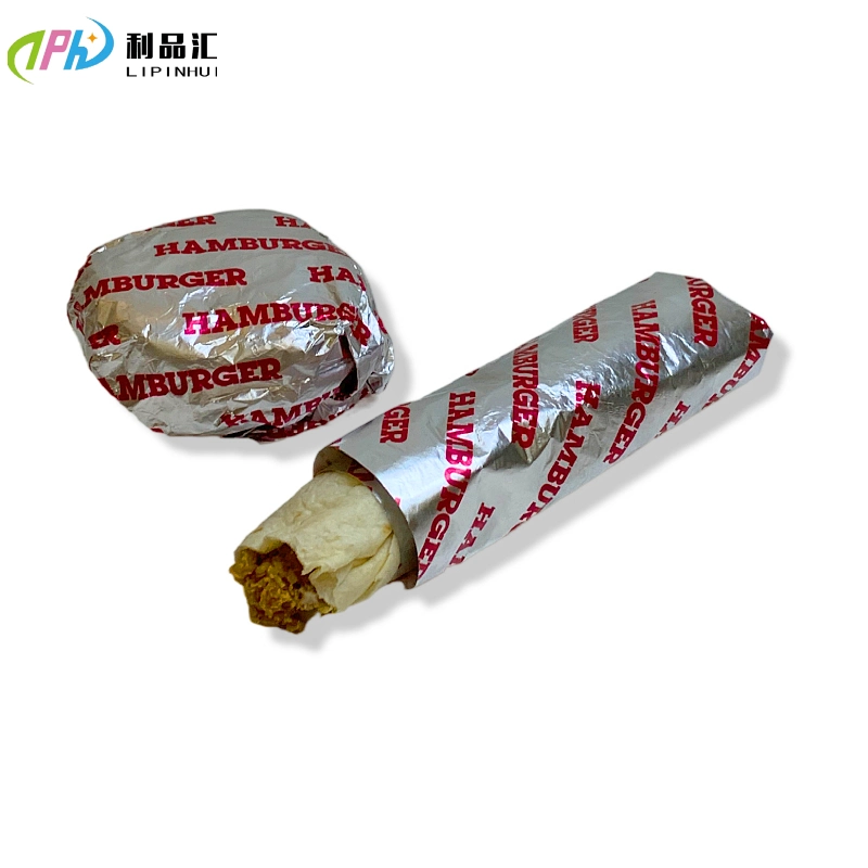 Laminated Paper Popular Kitchen Food Grade Aluminum Foil Sheet Pre Cut Paper Sheets Soft Printed Aluminium Foil for Food Packaging