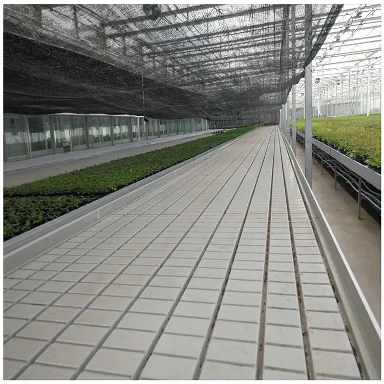 Good Service Plastic Sheet Production Greenhouse Bench Table Garden Rolling Bed Xinhe