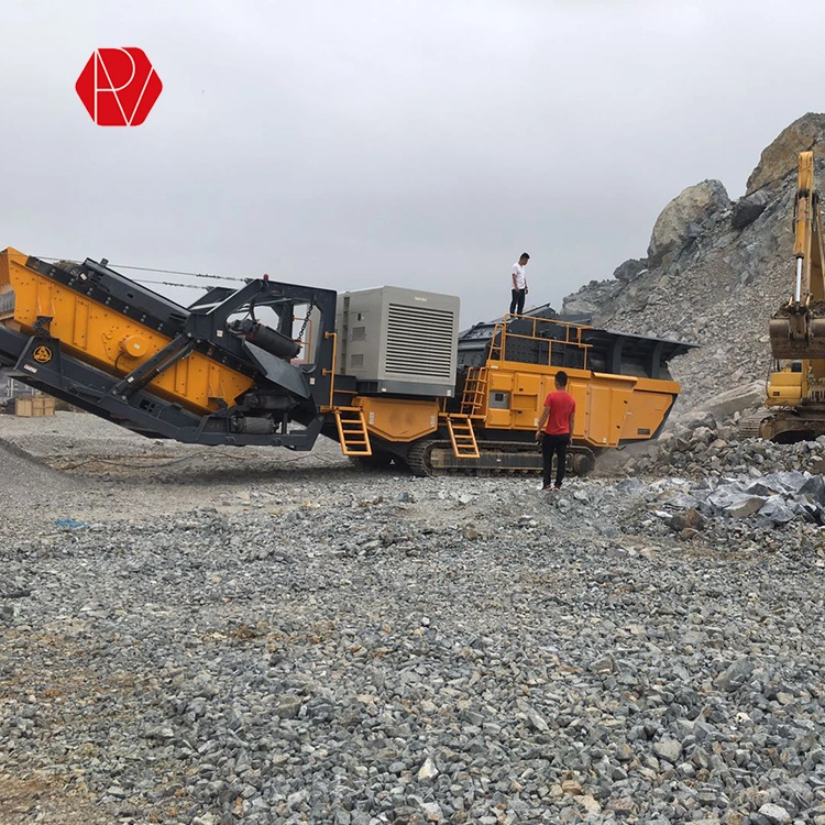 High Efficiency Crawler Mobile Crushing Station Of Good Performance