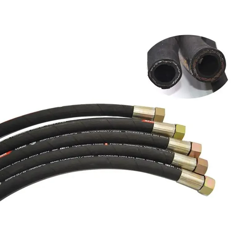 Standard Fuel Oil Hose High Pressure Steel Wire Braided Hydraulic Hose