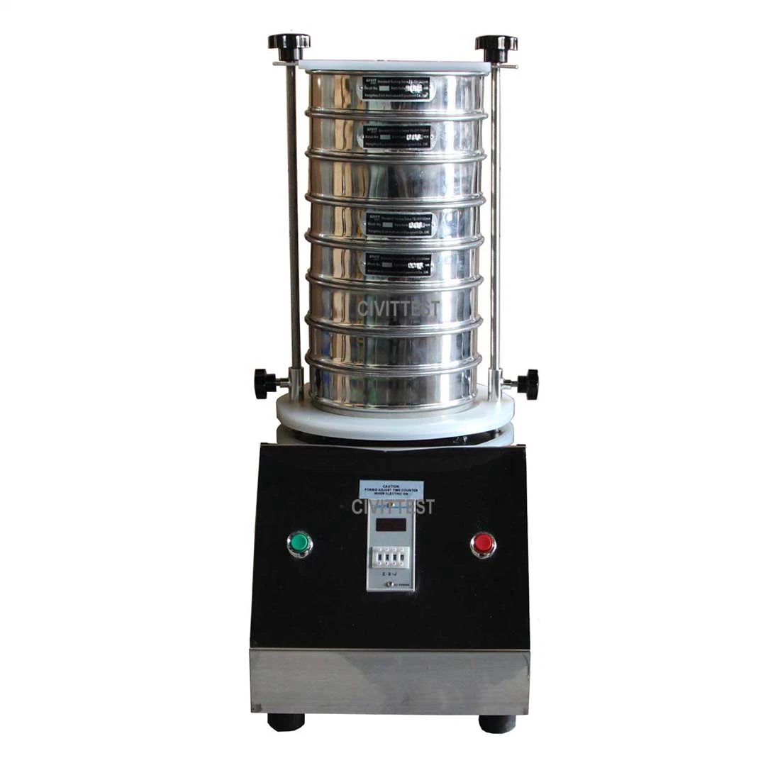 200mm 300mm Soil Sample Grading Lab Test Sieve Shaker