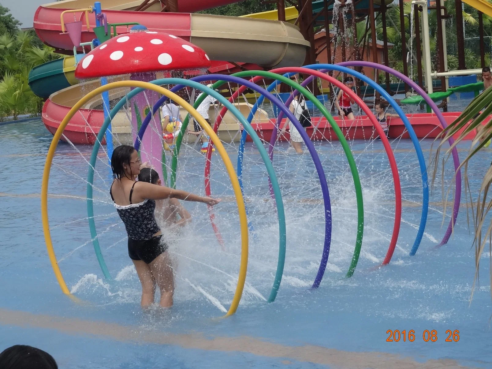 Cheap Price Used Water Play Equipment Water Spray Factory