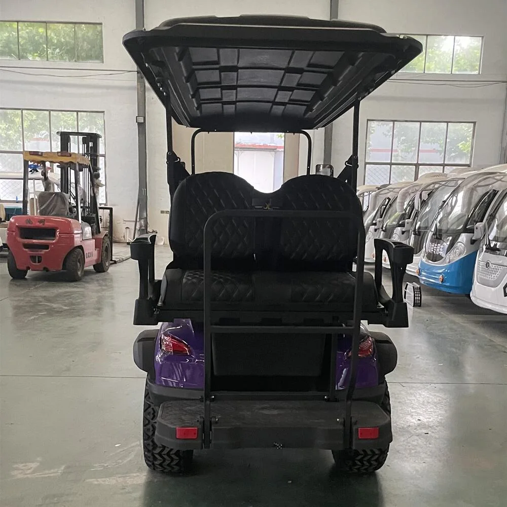 Golf Cart Sightseeing Car Electric Four-Wheel Scenic Drive Hotel Reception Real Estate Viewing RV Security Patrol Car