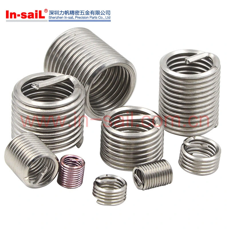 Shenzhen in-Sail Fastener M10 Ss Wire Thread Insert for Thread Repair