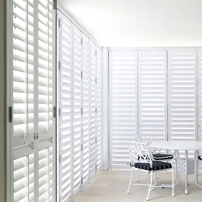 Top Vendo producto en Nosotros/UK PVC Shutter Plantation persianas Louvre