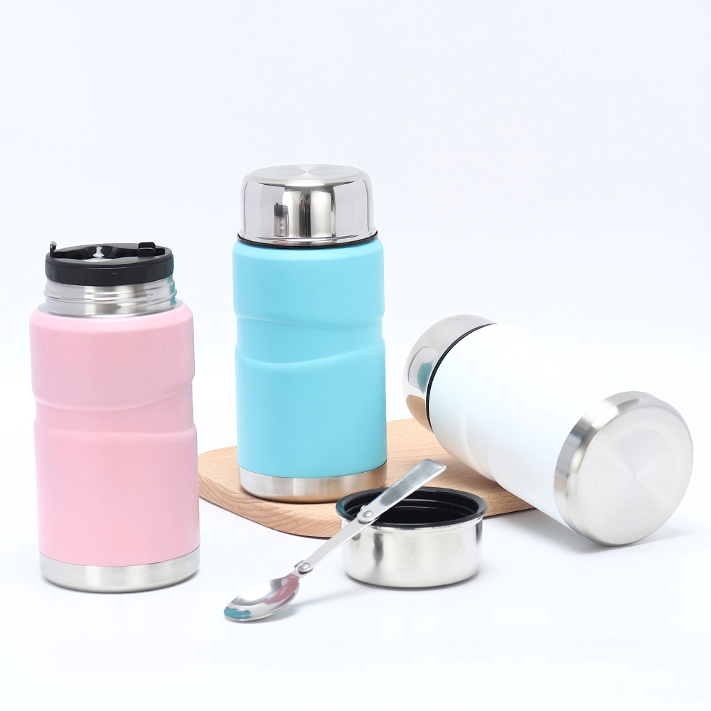 High quality/High cost performance  Customized Stainless Steel Food Flask Set Vacuum Thermos