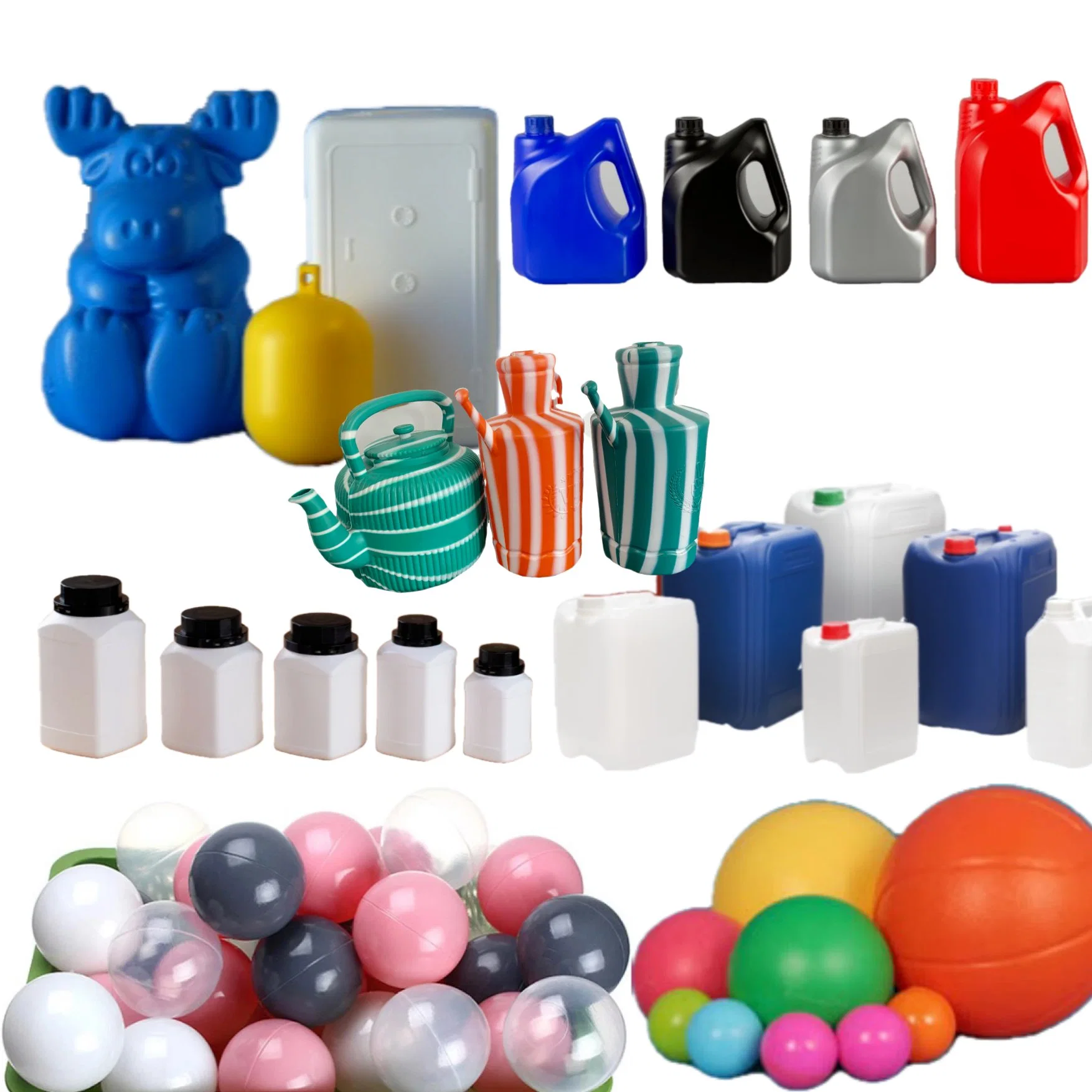 1L 2L 3L 5L Plastic Jars Jerry Cans Jugs Laundry Detergent Toilet Cleaner Bottles Hand Disinfectant Bottle Blow Molding Machine