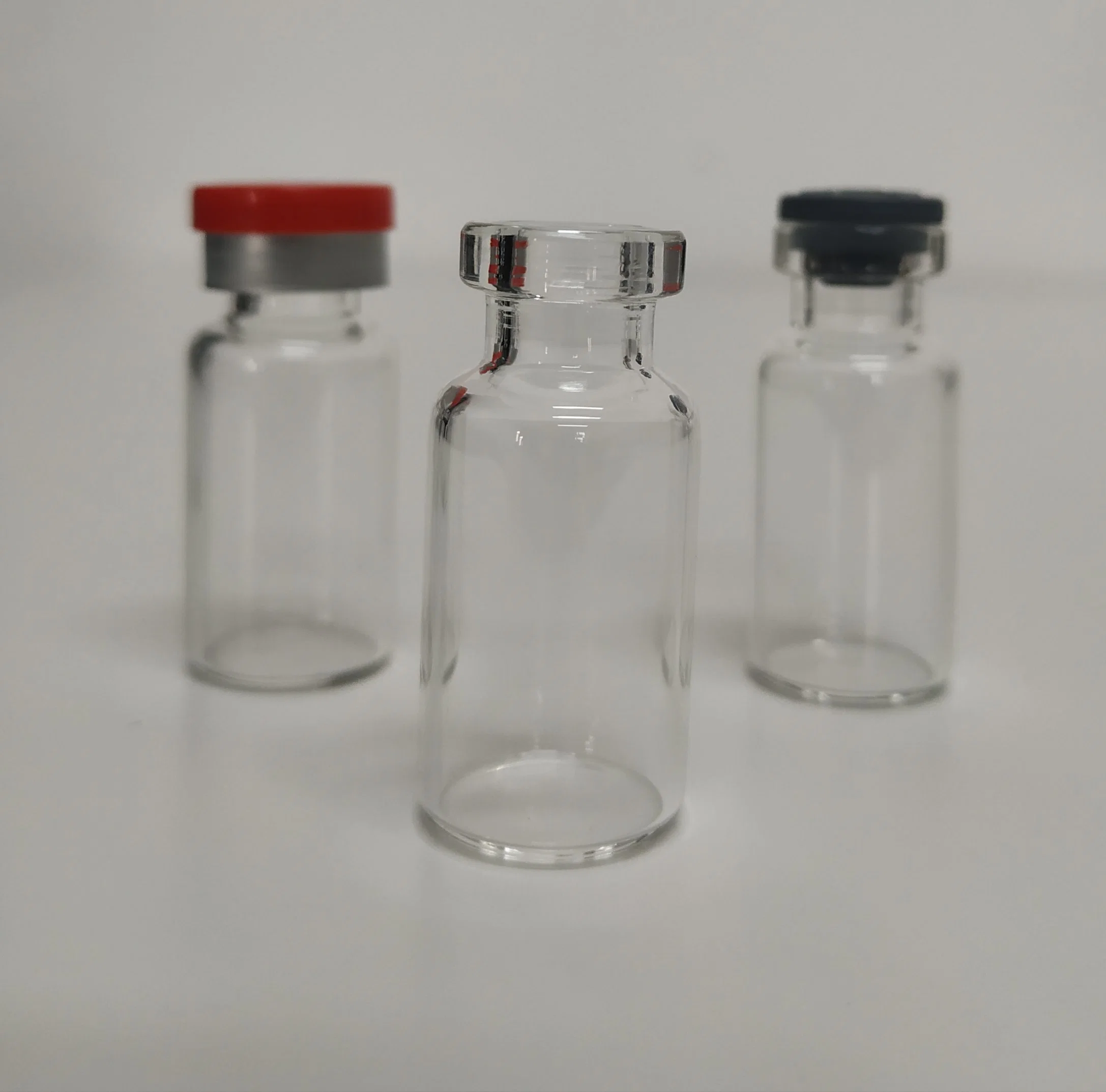 Vial de vidrio tubular para Cosmética y el uso médico/pequeña botella de vidrio