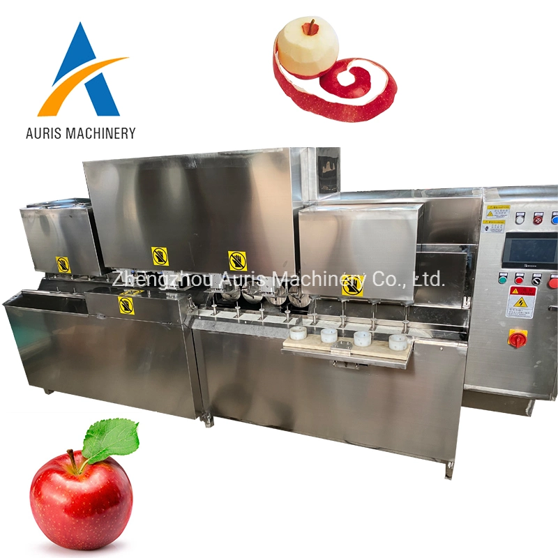 PLC gesteuerte industrielle Apple Peeler corer Cutter Maschine Orange Birne Peeling-Maschine Obst Verarbeitungsanlage