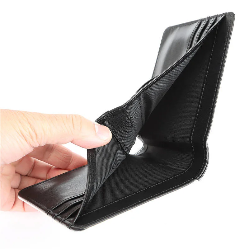 PU Leather Blank Men Universal Sublimation Wallet with Card Holder