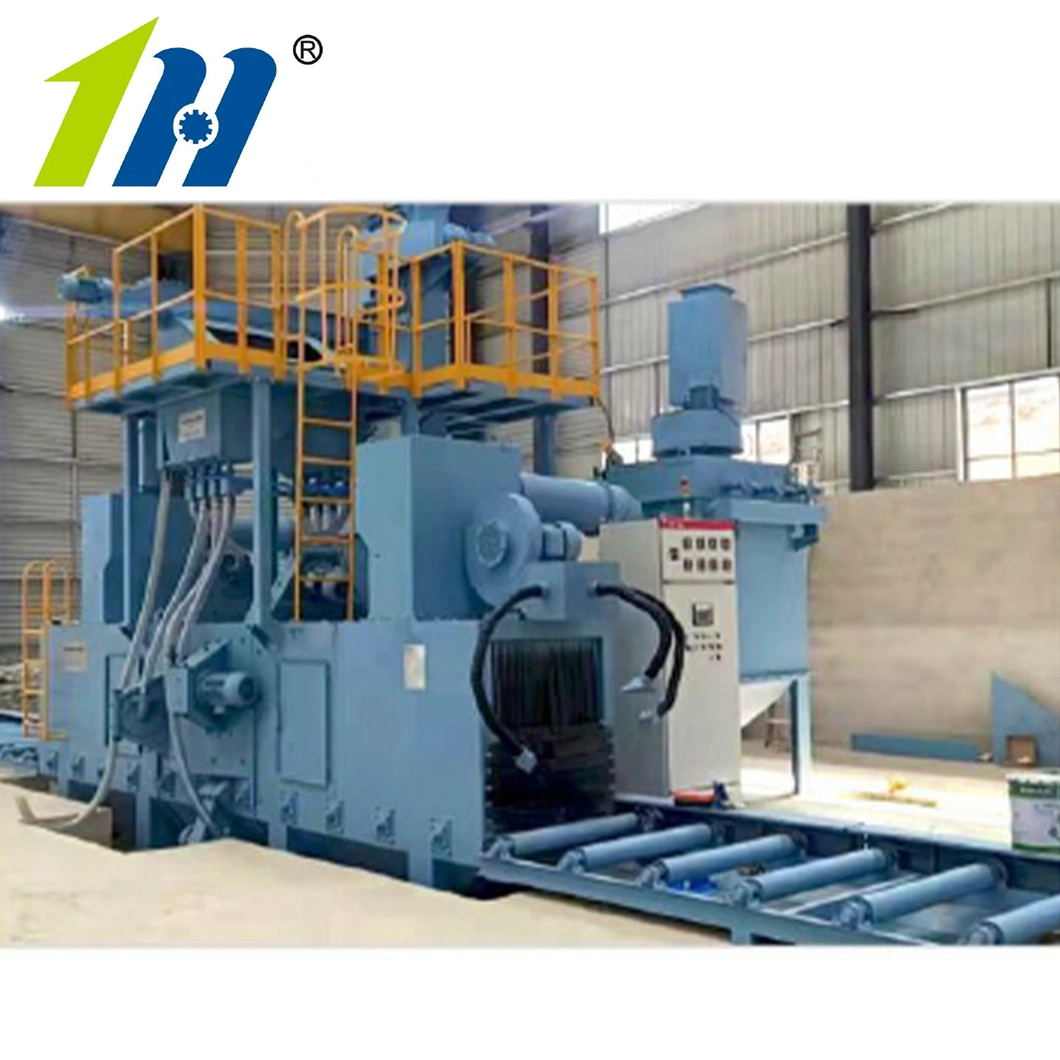 Roller Conveyor Type Steel Plate Shot Blasting Painting Machine