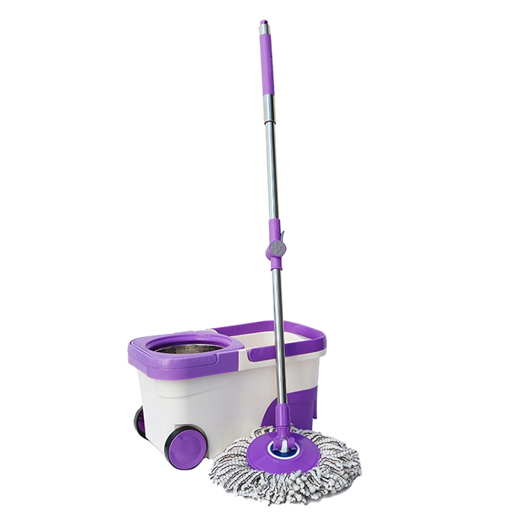 دوارة 360 درجة من نوع MOP 8L Bucket Floor Spin MOP مع العجلات