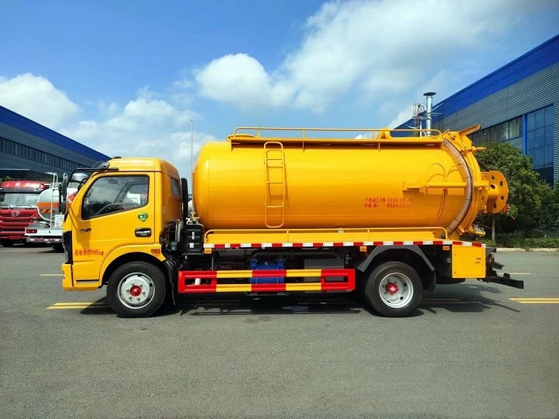 New Vacuum Pump Sewage Water Tank Fecal Suction Truck