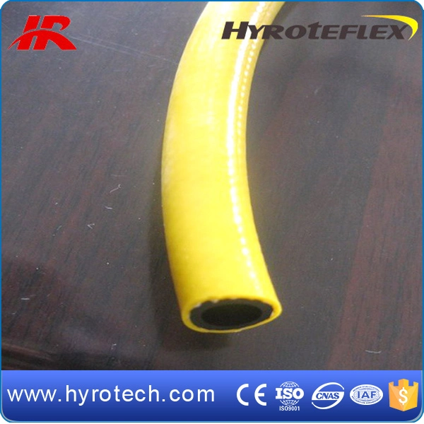 Yellow No Smelly PVC Spray Hose for Irrigation Water