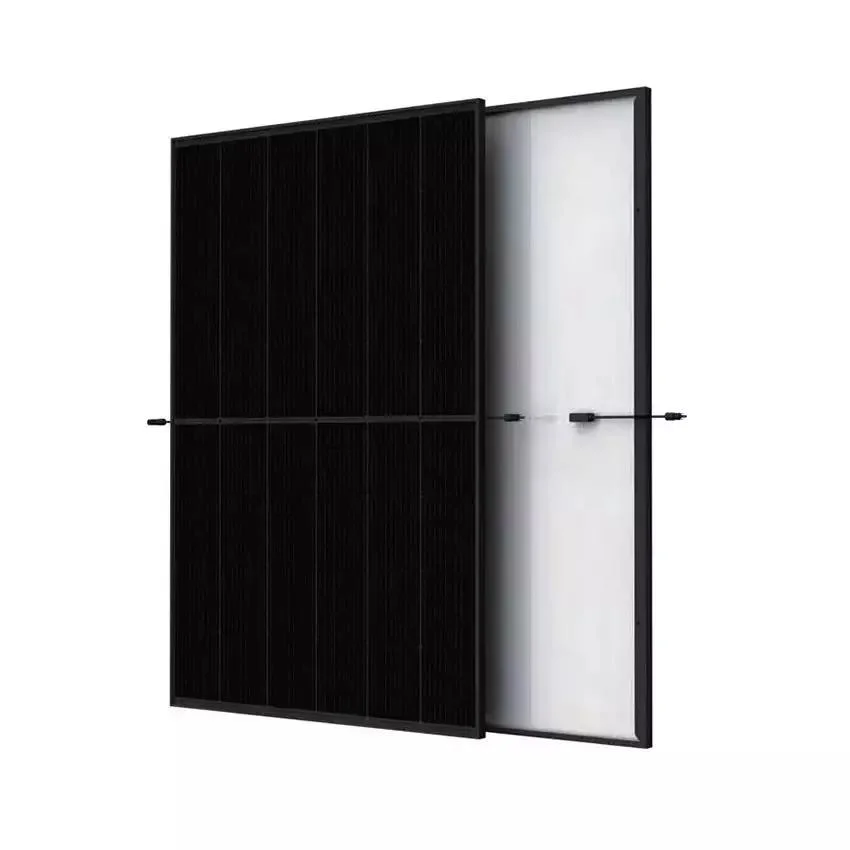 Usine chinoise Trina Vertex S Panneau solaire demi-coupé tout noir 410W 415W 420W 425W pour système d'énergie solaire Panneau PV.