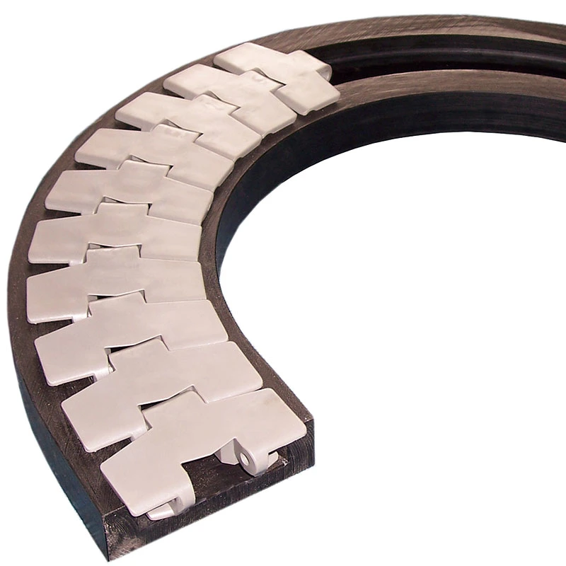 Haasbelts Belt 880tab Radius Thermoplastic Tabletop Chain for Food and Packaging Industry