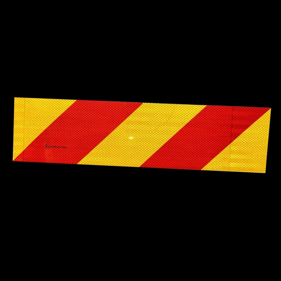 High Intensity Grade Heavy Vehicle Rear Reflective Marking Plate for Road Safety