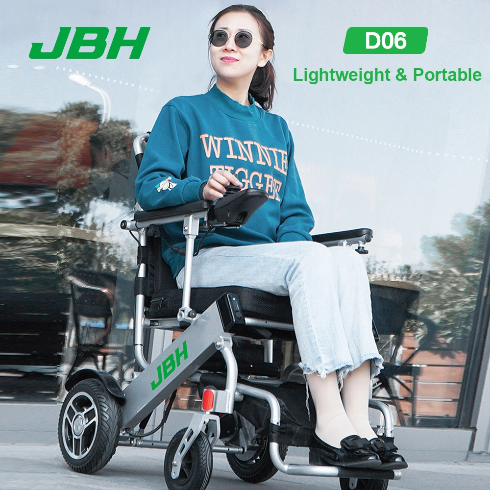 Горячая продажа наилучшее качество Легкая складная инвалидная коляска с электроприводом