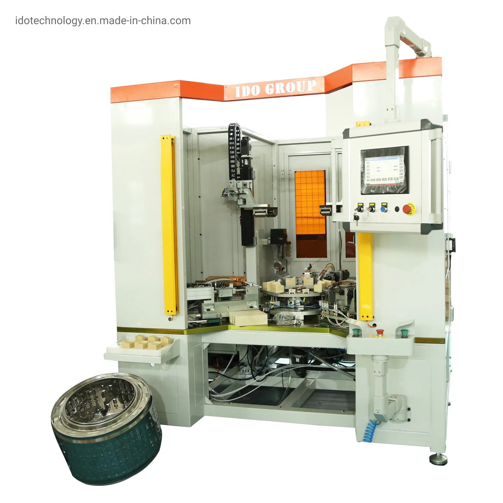 Automatic Assembly Line for Top-Loading Washing Machine Drum