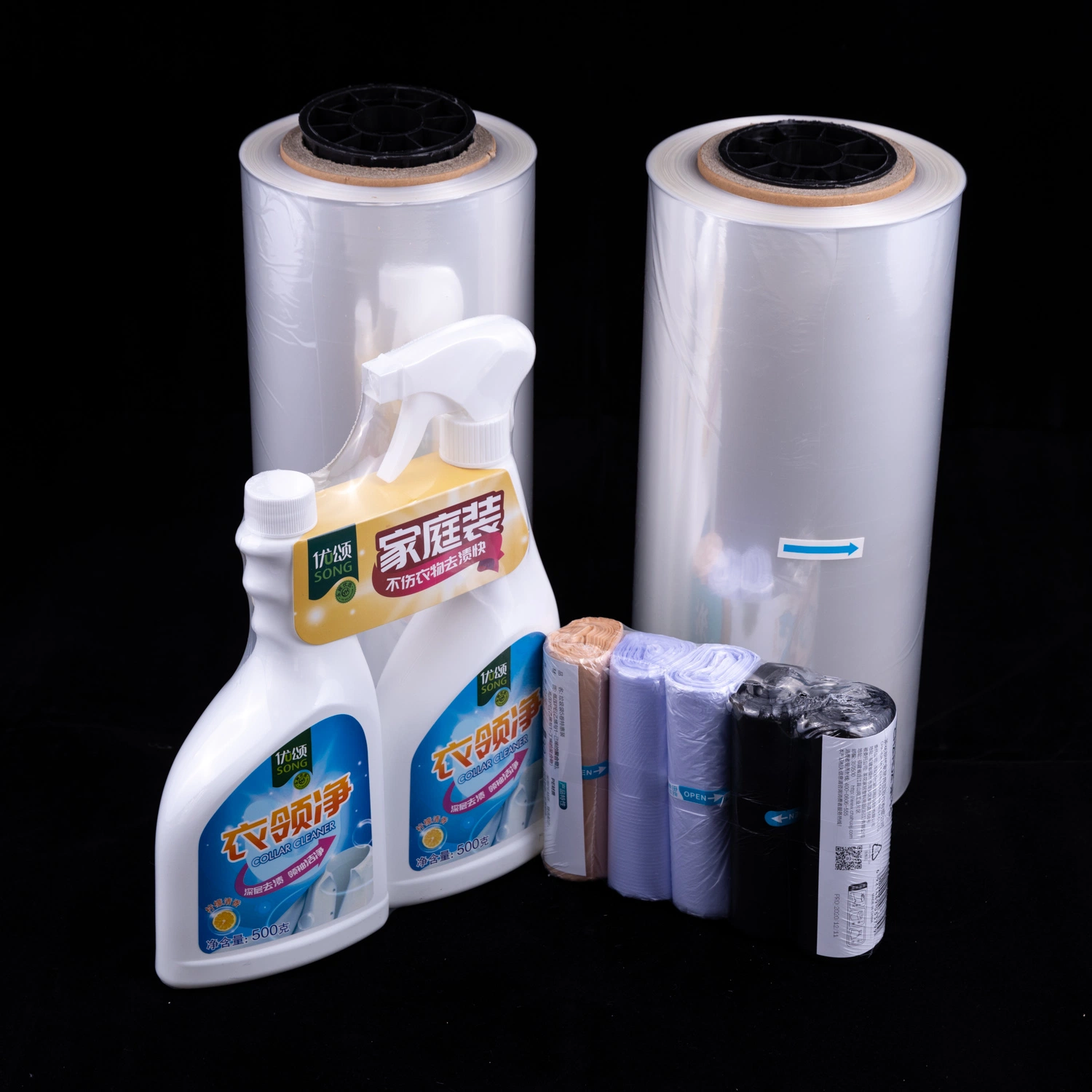 Fast Deliver POF Heat Shrinkable Film Bags Plastic POF Shrink Film