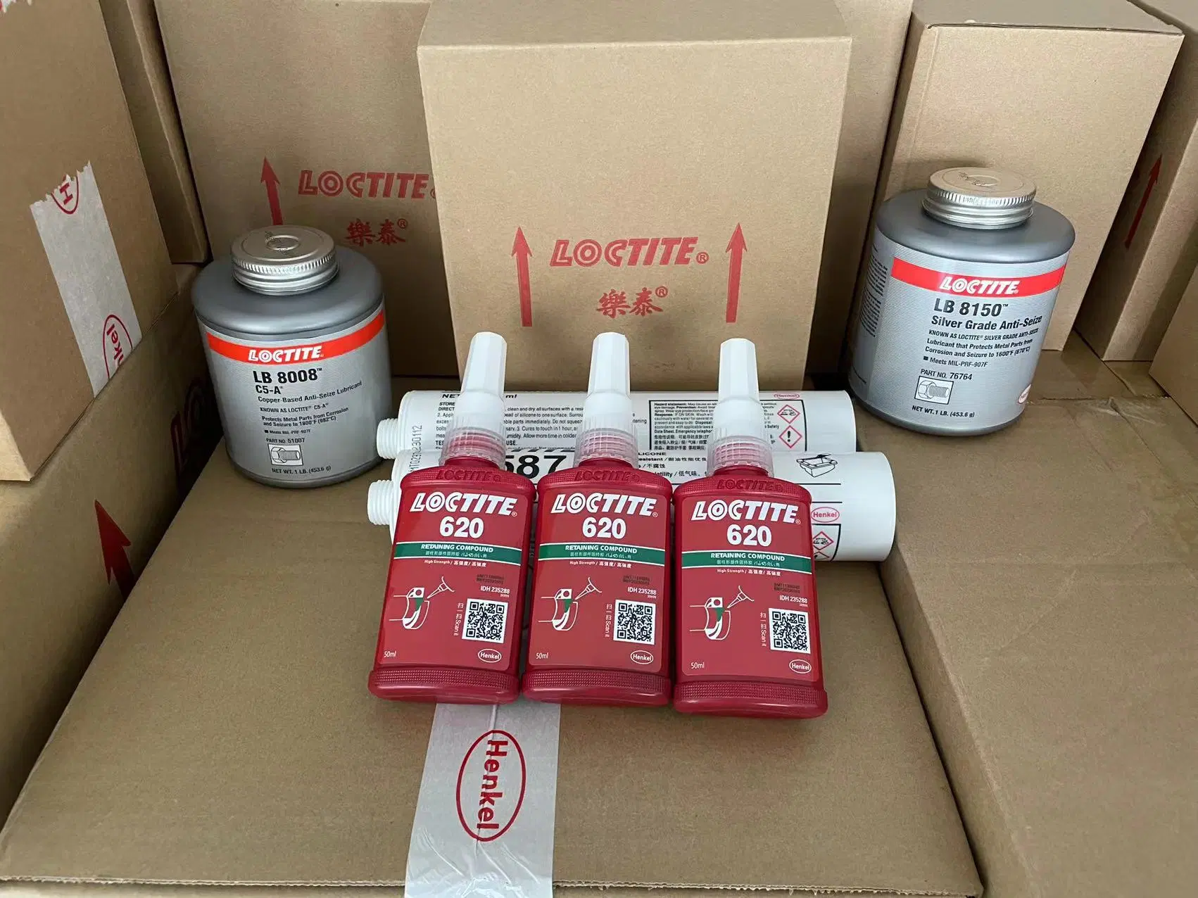 Lyr158 Henkel Loctite 641 50ml Großhandel Gelb Flüssigkeit mittlere Festigkeit Superkleber