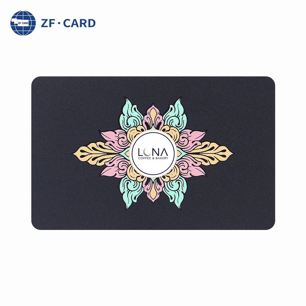 Luxury Custom NFC 13.56MHz Contactless VIP Loyalty Membership Card MIFARE Plus (R) X 2K (4B) RFID Business Card