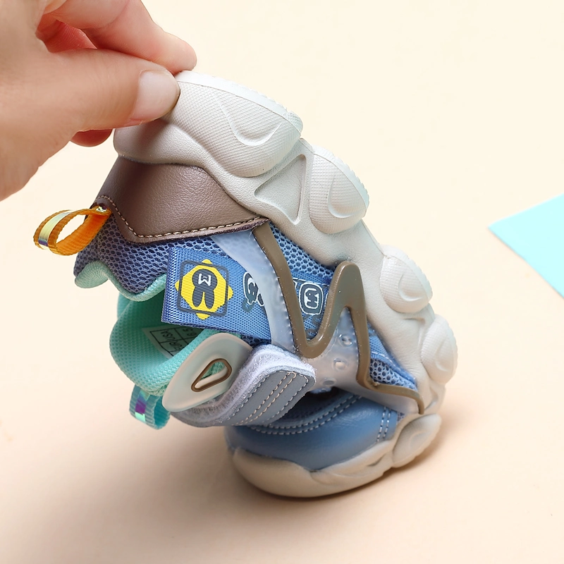 Spring New Soft - Soled Non-Slip Baby Casual Shoes for Boy and Girl Baby Sports Shoes Mesh Cloth Breathable Shoes