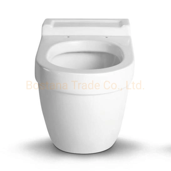 Nuevo diseño de cerámica de cuarto de baño Sanitaryware colgado en la pared WC WC para el Oeste