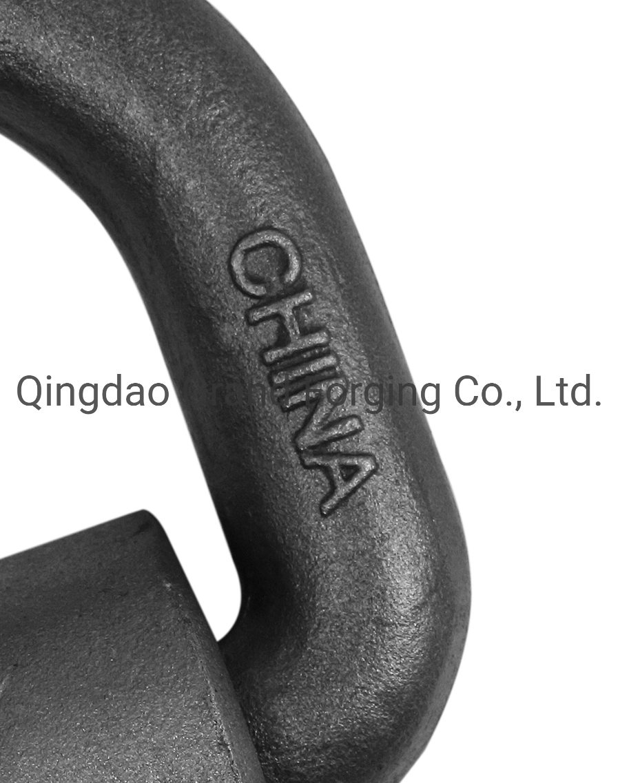 Carbon Steel Drop geschmiedet Heben Zurrring D Ring mit Clip